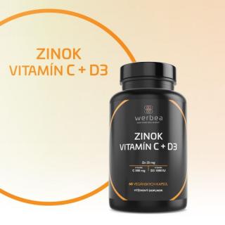 Werbea Zinek, vitamin C + D3