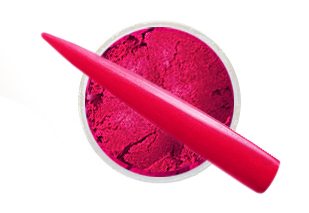 Barevný Pigment Lamponi P223 (Pigment do UV gelu i akrylu červeno - růžový)