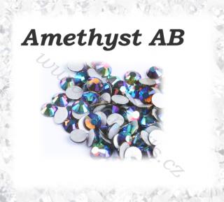 Broušené kamínky Amethyst AB SS20, 50ks (Broušené kamínky světle fialová s odlesky SS20)