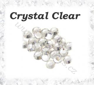 Broušené kamínky Crystal Clear SS10, 100ks (Broušené kamínky čiré SS10 3mm)