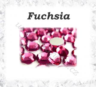Broušené kamínky Fuchsia SS6, 100ks (Broušené kamínky fuchsiové)