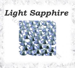 Broušené kamínky Light Sapphire SS16, 50ks (Broušené kamínky SS16 4mm, světlý safír)