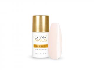 Gel lak Mini Star 03, 5ml - DETROIT (Barevný - mléčně bílý gel lak pro UV, LED a CCFL lampy)