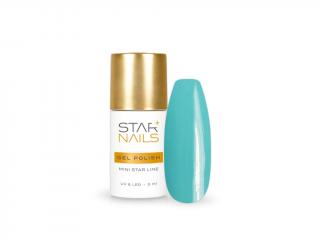 Gel lak Mini Star 106, 5ml - MILWAUKEE (Barevný - jemně modrý gel lak pro UV, LED a CCFL lampy)
