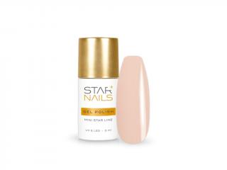Gel lak Mini Star 151, 5ml - MIAMI (Barevný - extra bílý gel lak pro UV, LED a CCFL lampy)