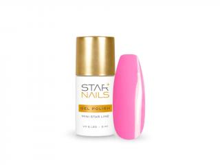 Gel lak Mini Star 153, 5ml - TRENTON (Světle růžový makeup gel lak pro UV, LED a CCFL lampy)