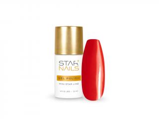 Gel lak Mini Star 162, 5ml - SAN MATEO (Barevný gel lak pro UV, LED lampy)