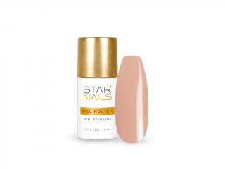Gel lak Mini Star 22, 5ml - MADISON (Barevný - broskvově růžový gel lak pro UV, LED a CCFL lampy)