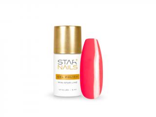 Gel lak Mini Star 46, 5ml - LAS VEGAS (Barevný gel lak pro UV, LED lampy)