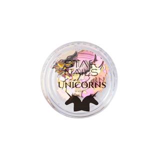 Holografické zdobení - Magic Unicorns (Zdobení nehtů - holografické plátky, flitry)