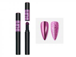 Mirror Magic Pigment Pen Pink 05 (Pigment do UV gelu i akrylu sytě růžový)
