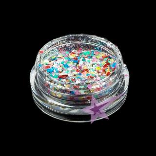 Neonový glitter/pihy - G267 (Zdobení na nehty - glitry, neonový glitter)
