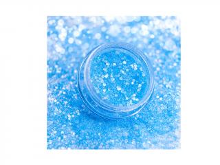 Neonový modrý glitter TROPICAL G276 (Zdobení na nehty - glitry, neonový glitter)