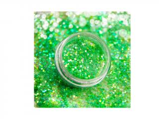 Neonový zelený glitter TROPICAL G274 (Zdobení na nehty - glitry, neonový glitter)