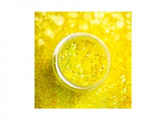 Neonový žlutý glitter TROPICAL G272 (Zdobení na nehty - glitry, neonový glitter)