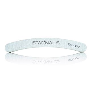 Pilník na nehty STARNAILS BANÁN 100/100, 1 ks (Pilník na gelové, akrylové a přírodní nehty)