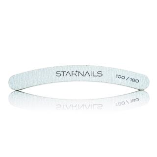Pilník na nehty STARNAILS BANÁN 100/180, 1 ks (Pilník na gelové, akrylové a přírodní nehty)