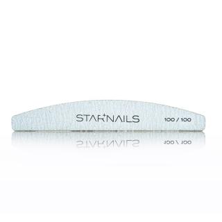 Pilník na nehty STARNAILS LOĎKA 100/100, 1 ks (Pilník na gelové, akrylové a přírodní nehty)