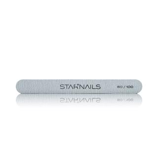 Pilník na nehty STARNAILS ROVNÝ 80/100, 1 ks (Pilník na gelové, akrylové a přírodní nehty)
