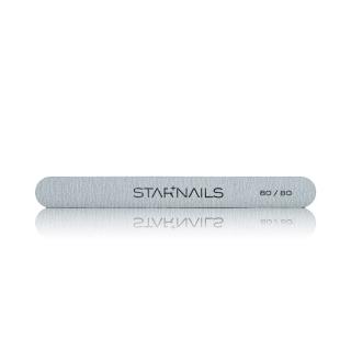 Pilník na nehty STARNAILS ROVNÝ 80/80, 1 ks (Pilník na gelové, akrylové a přírodní nehty)