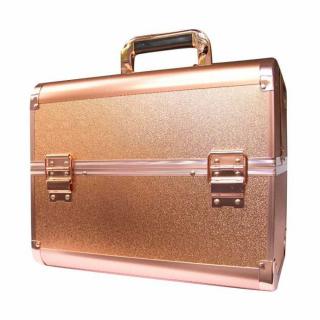 STAR kosmetický kufr M – ROSE GOLD GRAIN (STAR kosmetický kufr M)