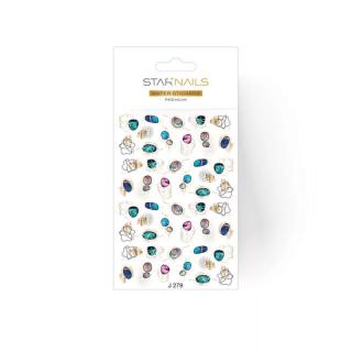 Starnails 2D vodolepky/obtisky PREMIUM - J279