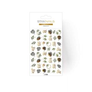 Starnails 2D vodolepky/obtisky PREMIUM - J309