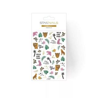 Starnails 2D vodolepky/obtisky PREMIUM - J327