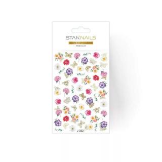 Starnails 2D vodolepky/obtisky PREMIUM - J332