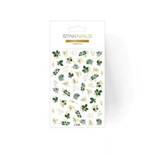 Starnails 2D vodolepky/obtisky PREMIUM - J339