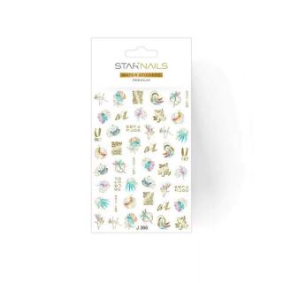 Starnails 2D vodolepky/obtisky PREMIUM - J366