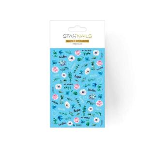 Starnails 2D vodolepky/obtisky PREMIUM - N1456