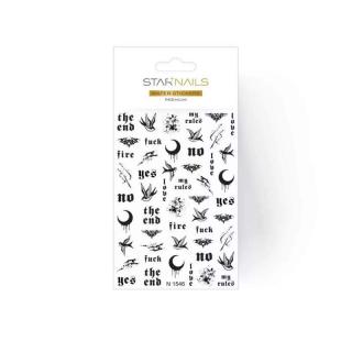 Starnails 2D vodolepky/obtisky PREMIUM - N1546