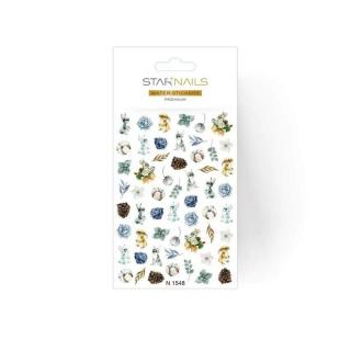 Starnails 2D vodolepky/obtisky PREMIUM - N1548