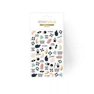 Starnails 2D vodolepky/obtisky PREMIUM - N1560