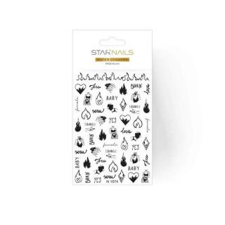Starnails 2D vodolepky/obtisky PREMIUM - N1574