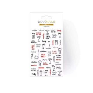 Starnails 2D vodolepky/obtisky PREMIUM - SN19