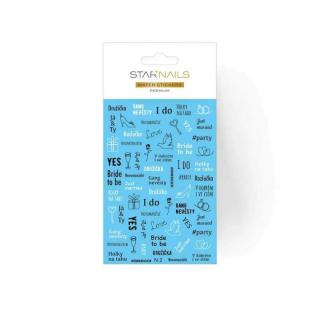 Starnails 2D vodolepky/obtisky PREMIUM - SN23