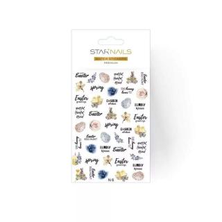 Starnails 2D vodolepky/obtisky PREMIUM - SN30
