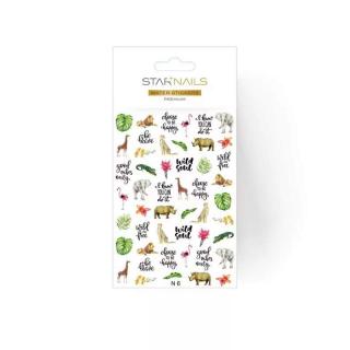 Starnails 2D vodolepky/obtisky PREMIUM - SN33