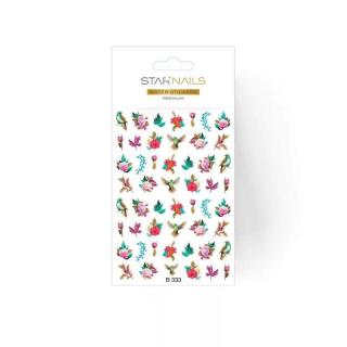 Starnails 3D vodolepky/obtisky PREMIUM - B333