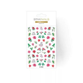 Starnails 3D vodolepky/obtisky PREMIUM - B483