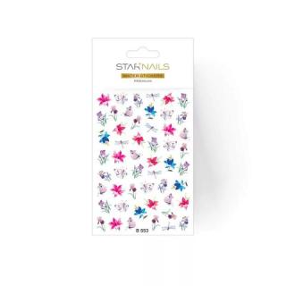 Starnails 3D vodolepky/obtisky PREMIUM - B553