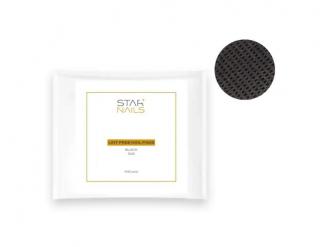 Starnails Lint Free Nail Pads Starnails, 5x5 - black- netřepivé polštářky na nehty černé, 540 ks