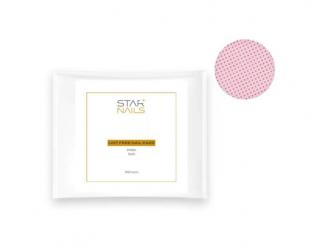 Starnails Lint Free Nail Pads Starnails, 5x5 - pink - netřepivé polštářky na nehty růžové, 250 ks