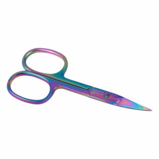 Starnails Manikúrní nůžky LEXWO  -506 Multicolor, zakřivené
