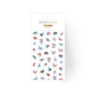 Starnails Nálepky na nehty 2D Premium - samolepky SN10