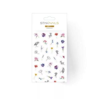 Starnails Nálepky na nehty 2D Premium - samolepky SN17