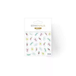 Starnails Nálepky na nehty 3D Premium - samolepky R54