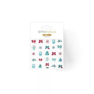 Starnails Nálepky na nehty 3D Premium - samolepky R82